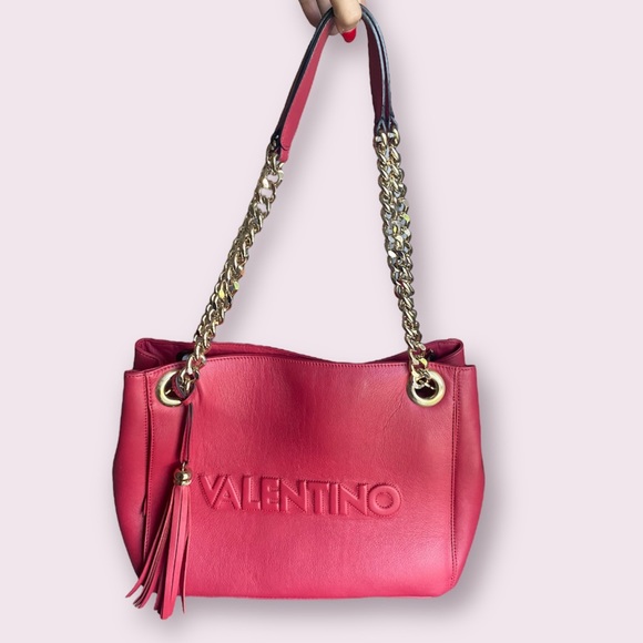 Mario Valentino Red Polyurethane Women Handbag main image 1